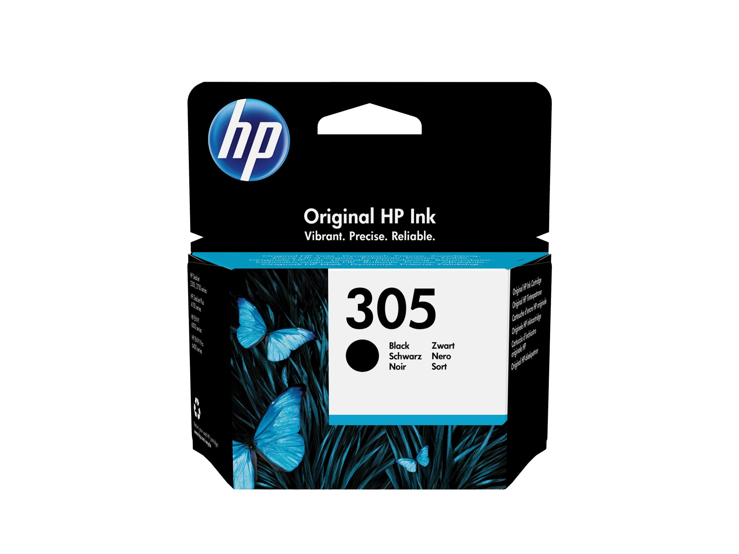 HP 305 - 2 ml - Schwarz - original - Tintenpatrone