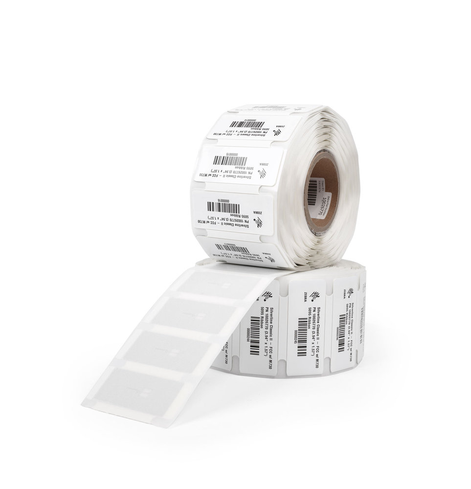 Zebra Confidex Silverline Slim II MR6-P FCC - Polyethylenterephthalat (PET)