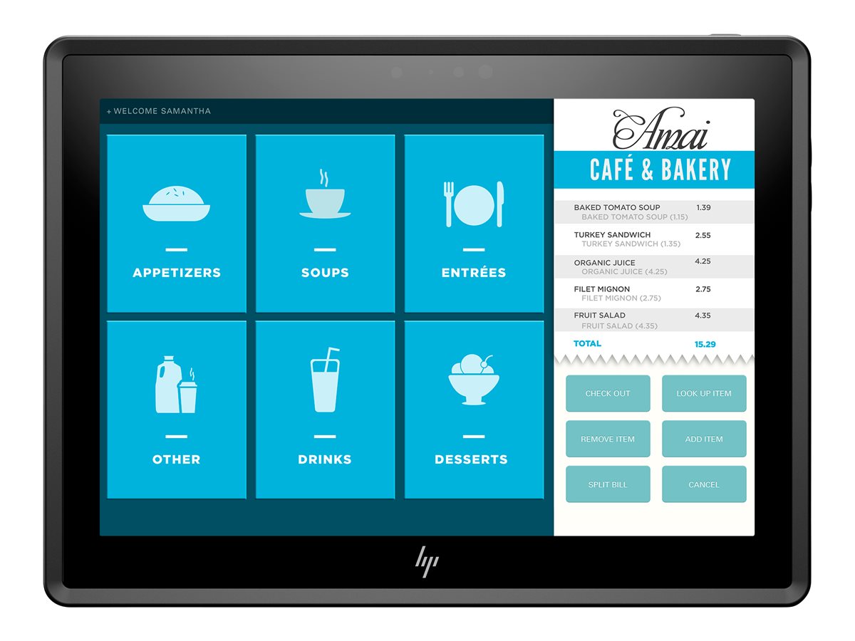 HP Engage Go 10 Mobile System - Tablet - Intel Core i3 1110G4 - Android 11 GMS - UHD Graphics - 4 GB RAM - 256 GB SSD NVMe - 25.4 cm (10")
