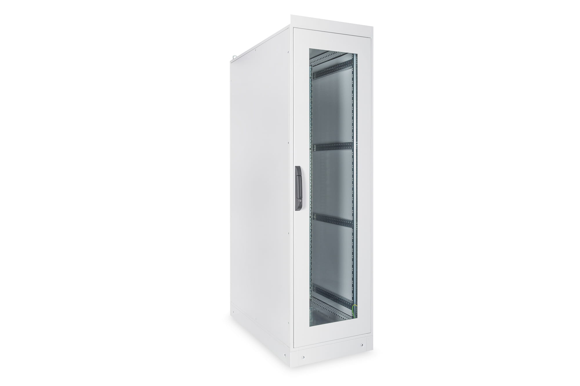 DIGITUS Professional DN-19-42U-I-6-12-1 - Gehäuse - bodenstehend - Grau, RAL 7035 - 42HE - 48.3 cm (19")