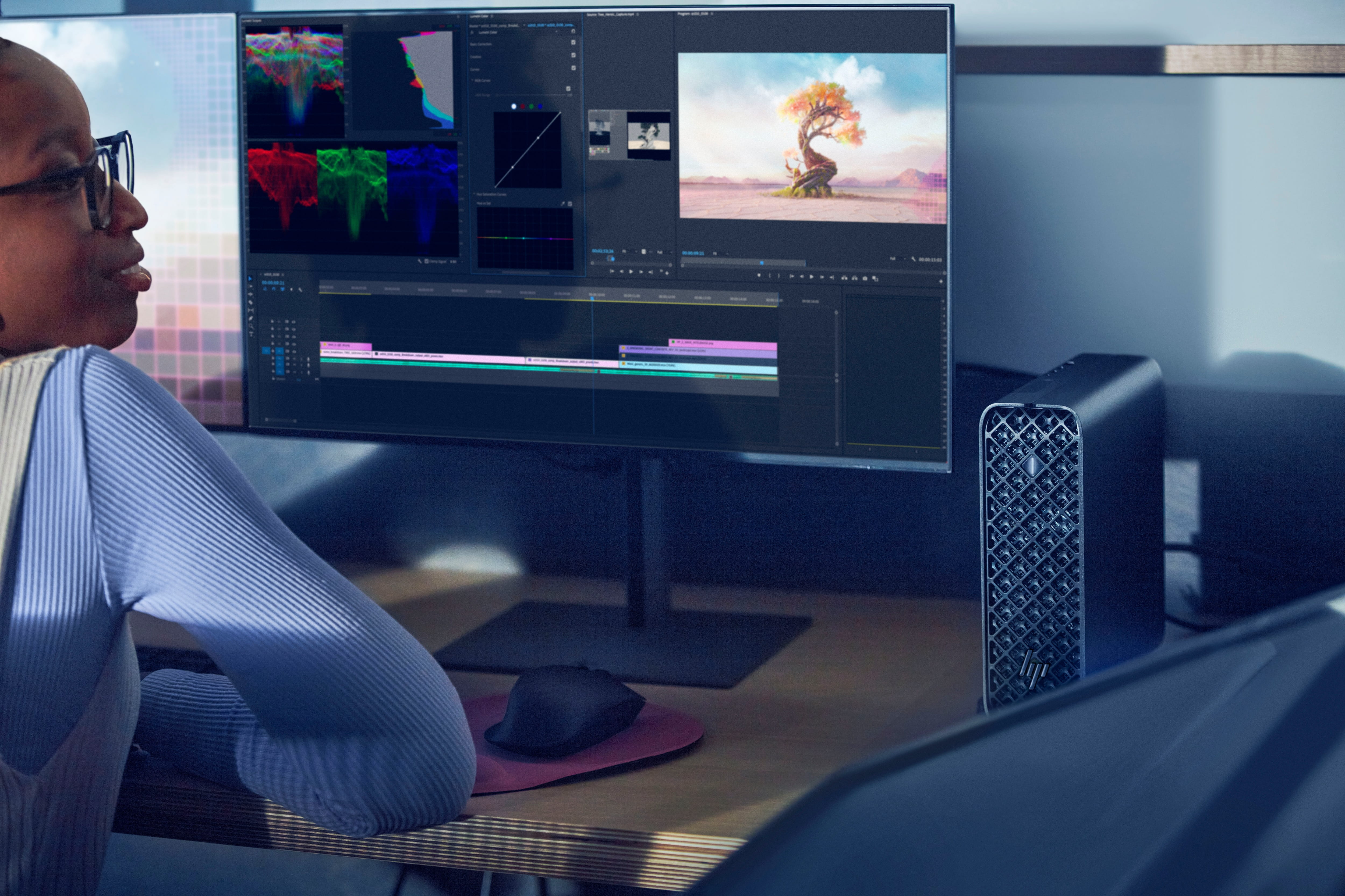 HP Dual Mode 975 - Tastatur - hinterleuchtet