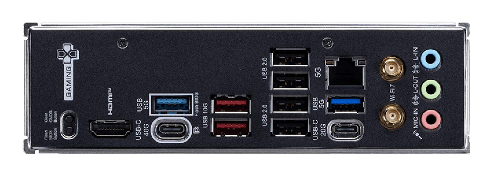 MSI X870E GAMING PLUS WIFI - Motherboard - ATX - Socket AM5 - AMD X870E Chipsatz - USB4, USB-C 3.2 Gen 2x2, USB-C 3.2 Gen2, USB 3.2 Gen 2, USB 3.2 Gen 1 - Wi-Fi 7, 5 Gigabit Ethernet, Bluetooth - Onboard-Grafik (CPU erforderlich)