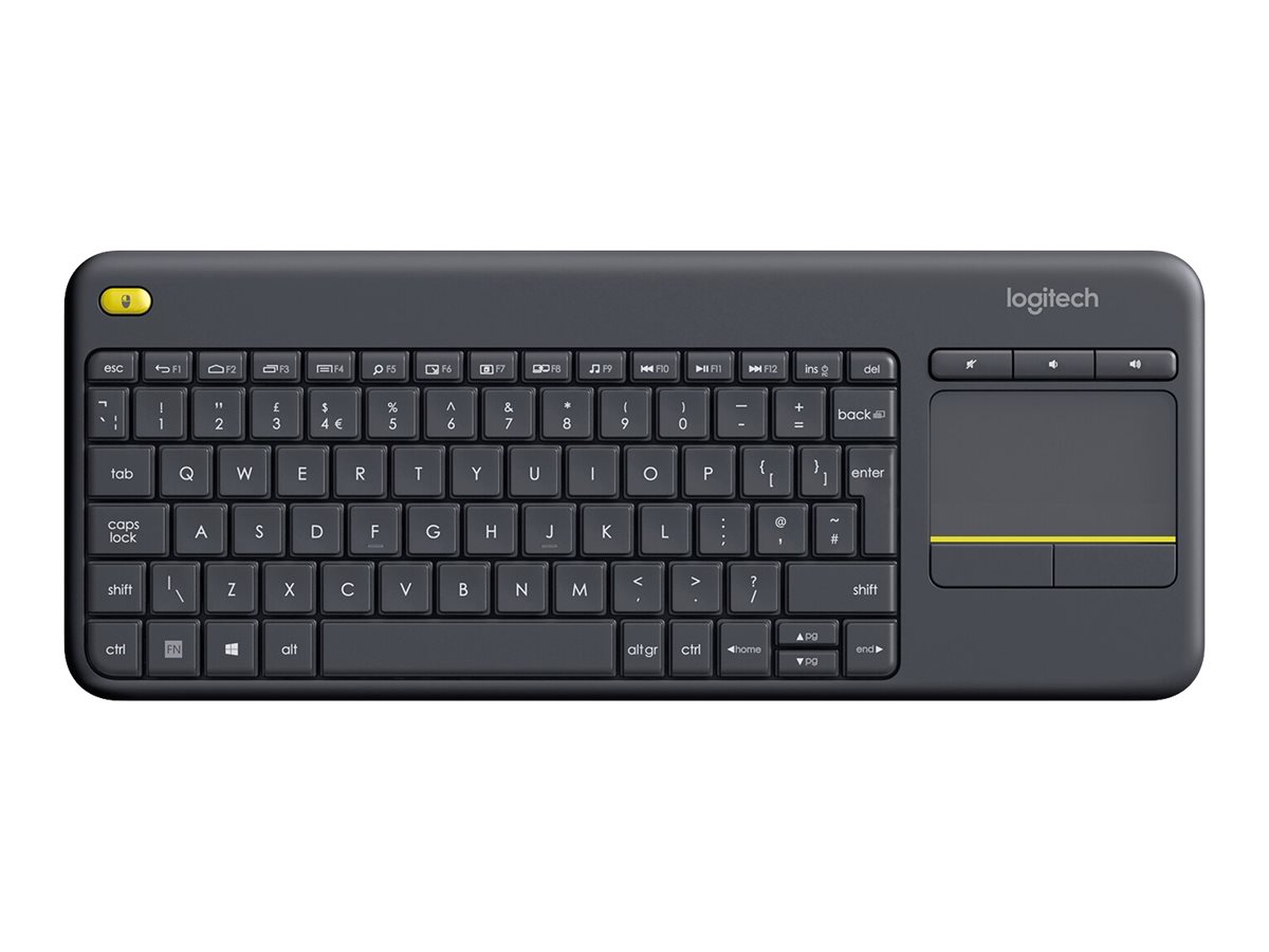Logitech Wireless Touch Keyboard K400 Plus - Tastatur Logitech Wireless Touch Keyboard K400 Plus - Tastatur