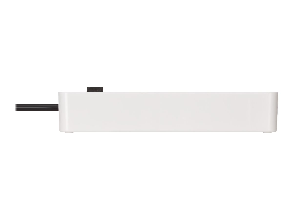 Brennenstuhl Connect Ecolor WS EC01 DE - Smart Power-Steckdosenleiste - AC 220-250 V - 3680 Watt - Wi-Fi - Eingabe, Eingang Stromversorgung - Ausgangsanschlüsse: 3 (3 x Steckdose, 2-polig)