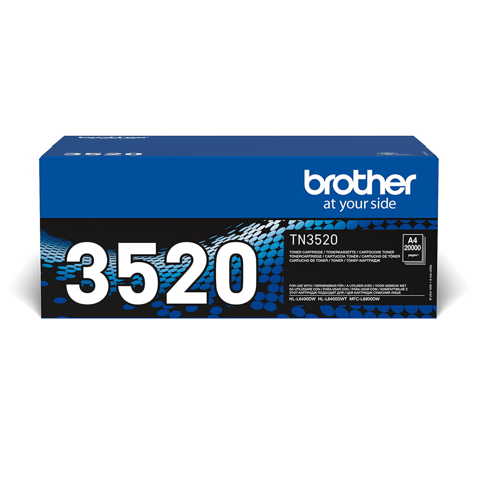 Brother TN3520 - Schwarz - original - Tonerpatrone