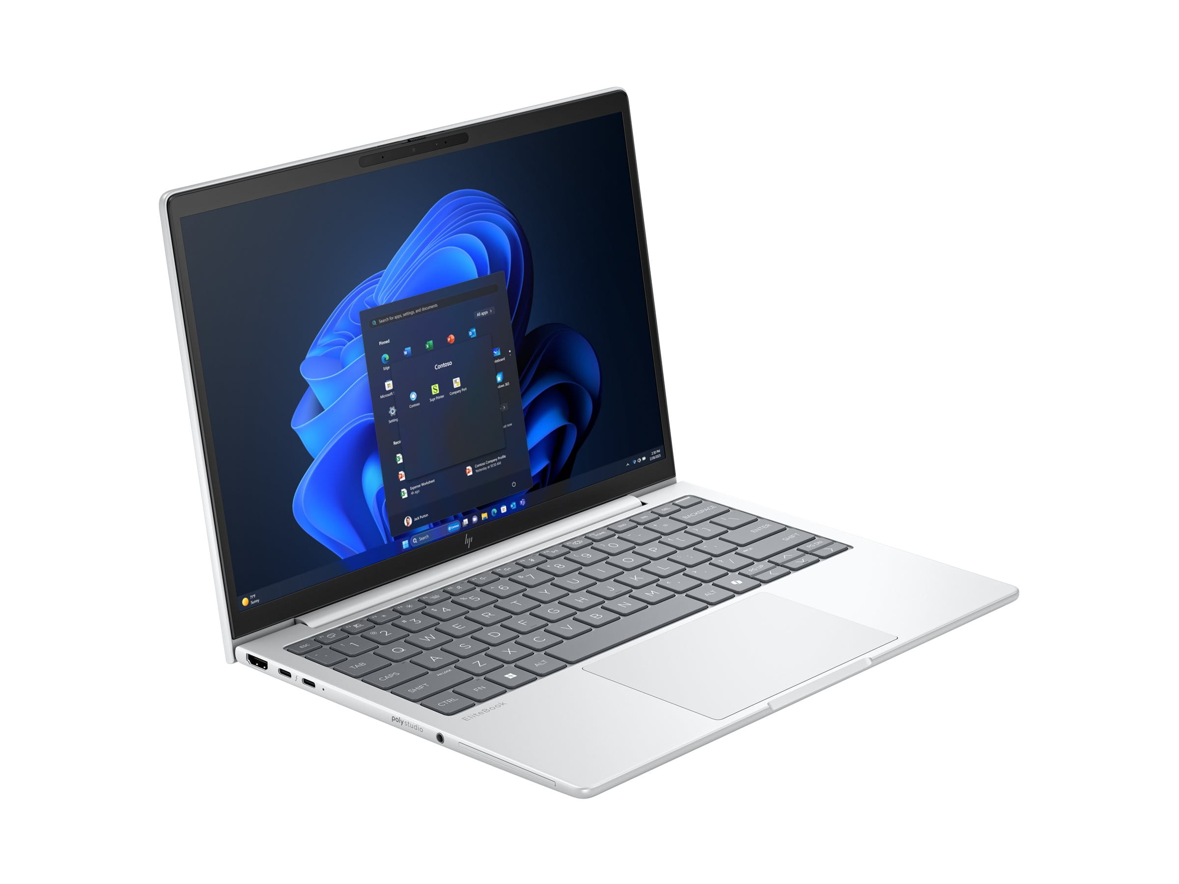HP EliteBook 8 G1i Notebook AI - Intel Core Ultra 5 225U / 1.5 GHz - Win 11 Pro - Intel Graphics - 16 GB RAM - 512 GB SSD NVMe - 33.8 cm (13.3")
