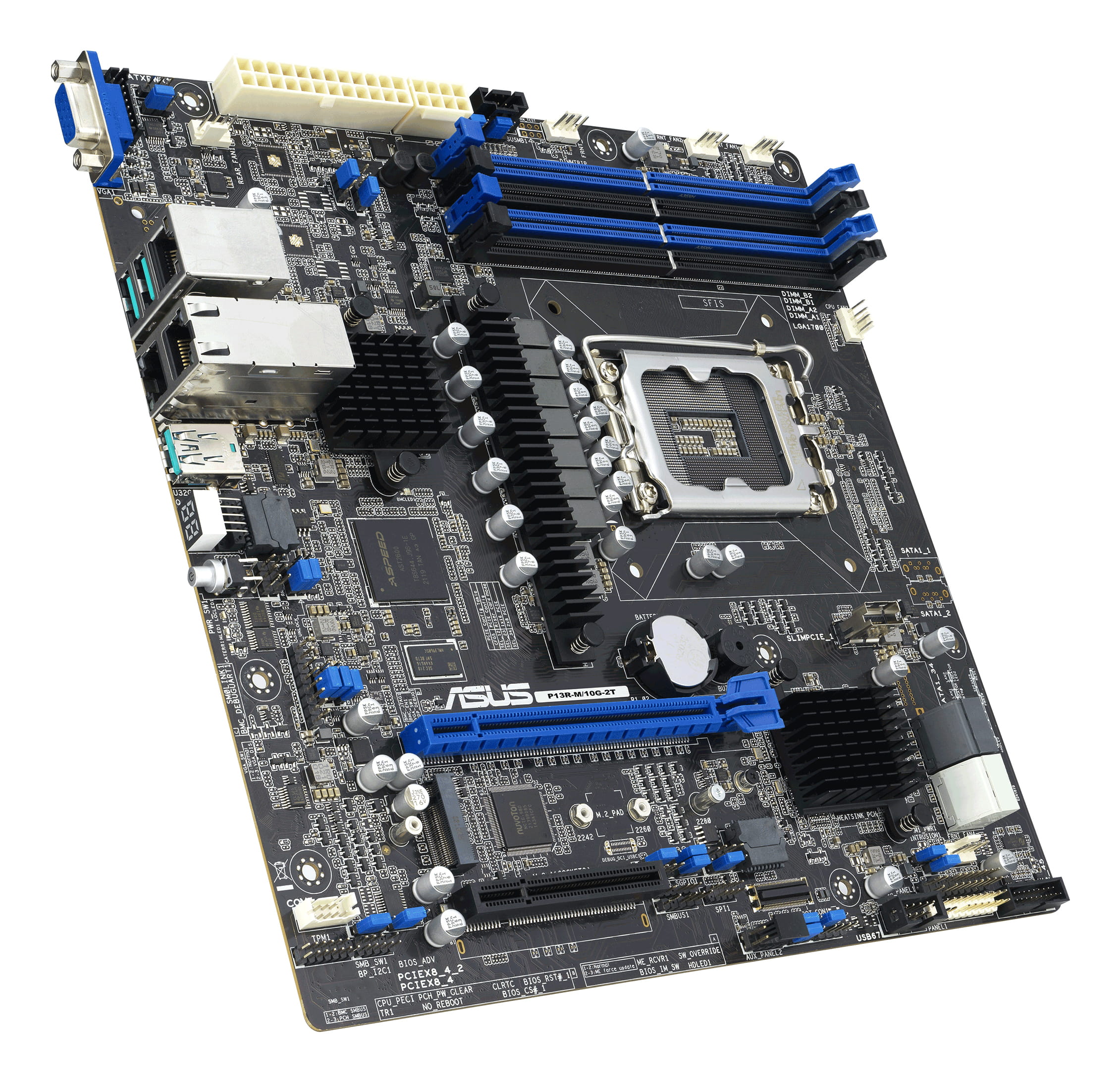 ASUS P13R-M/10G-2T - Motherboard - micro ATX
