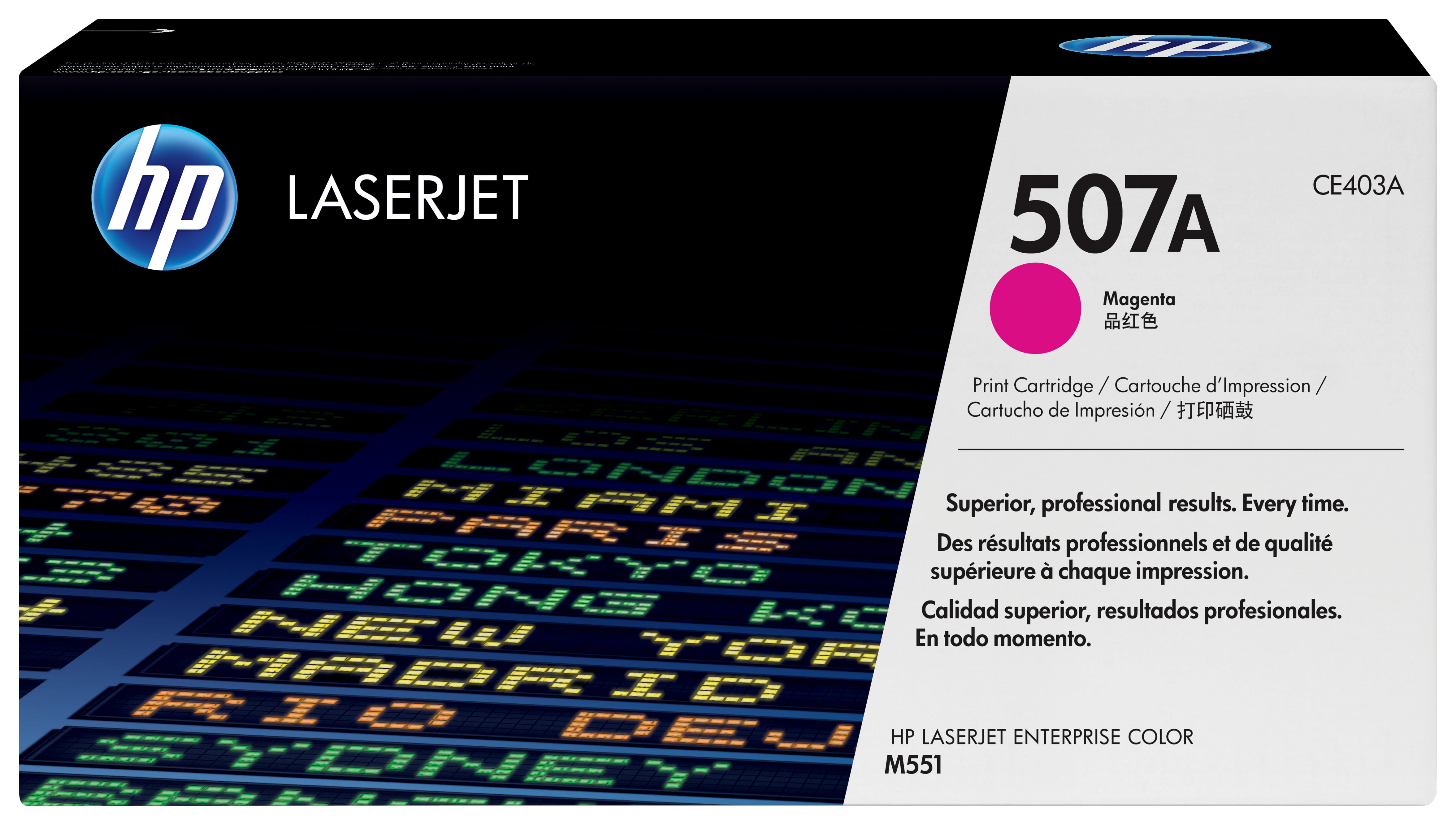 HP 507A - Magenta - original - LaserJet - Tonerpatrone (CE403A)