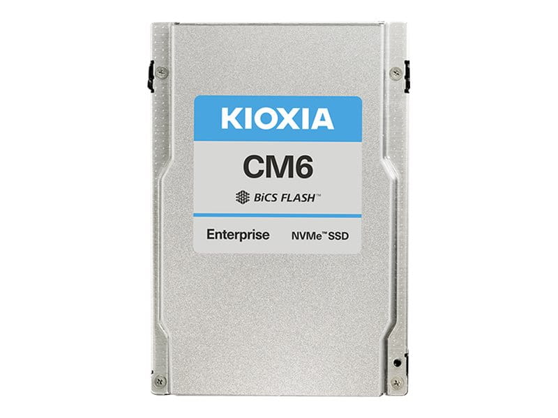 Kioxia CM6-V Series KCM61VUL6T40 - SSD - Enterprise, Mixed Use - 6400 GB - intern - 2.5" (6.4 cm)