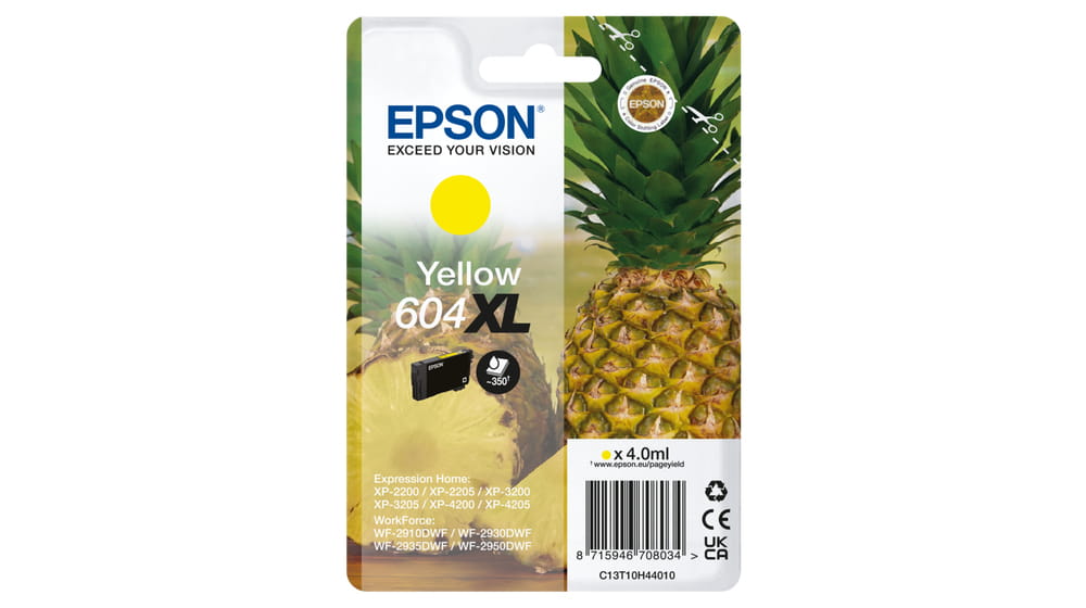 Epson 604XL Singlepack - 4 ml - XL - Gelb - original