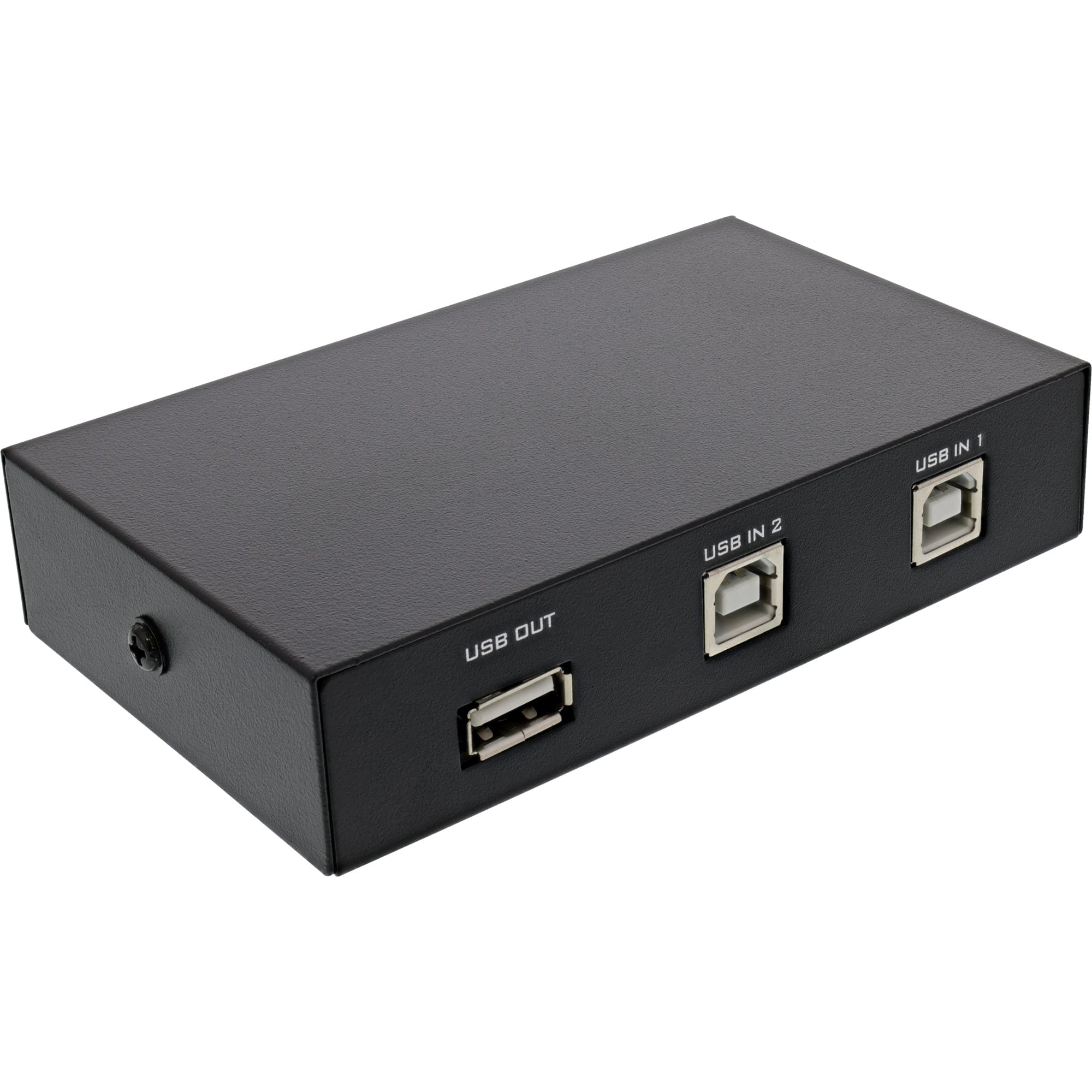 InLine USB 2.0 Umschalter manuell - USB-A Gerät an 2 Computer
