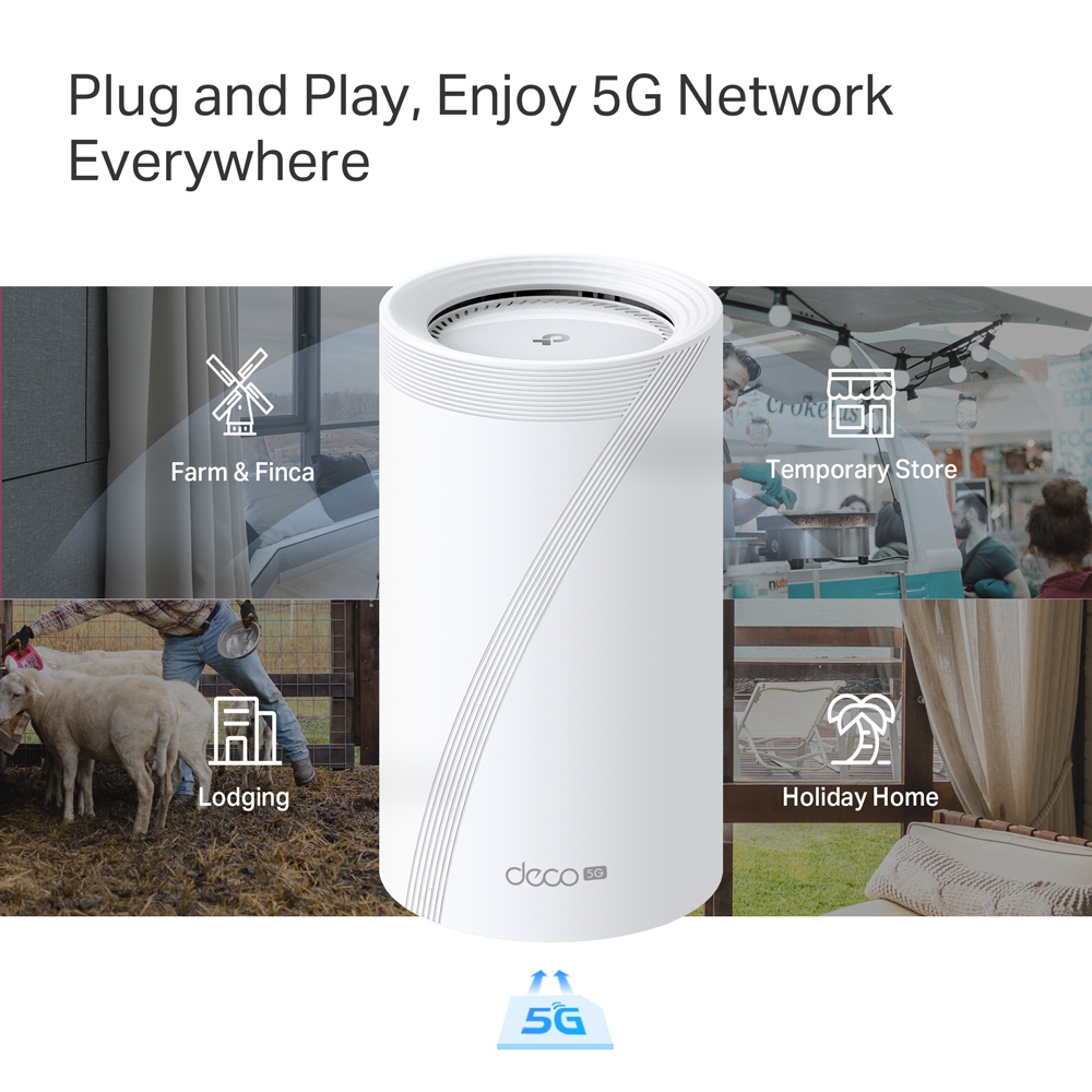 TP-LINK Deco BE65-5G V1 - WLAN-System - (Router)