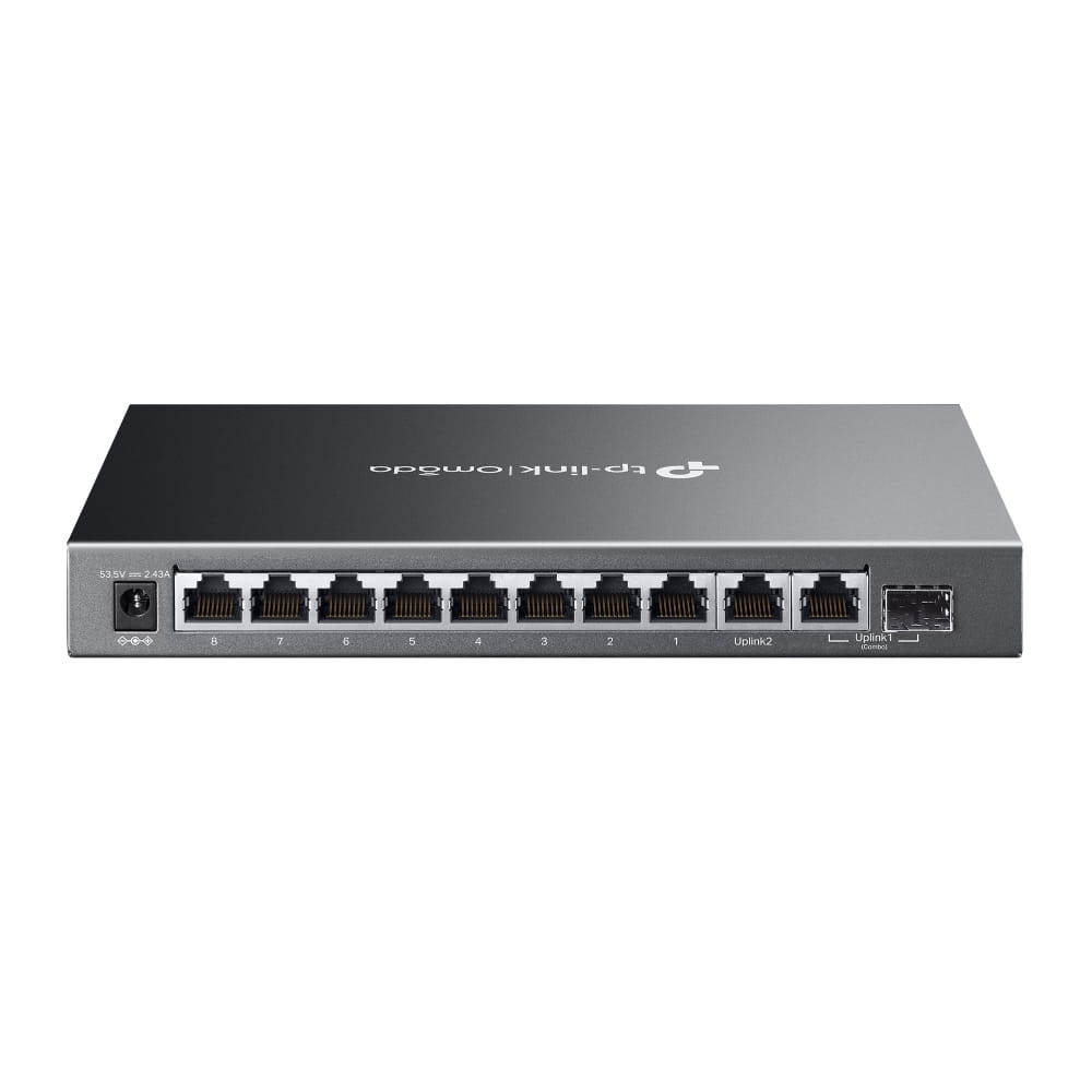 TP-LINK Omada ES210GMP V1 - Switch - managed - 8 x 10/100/1000 (PoE+) *Verpackung geöffnet*