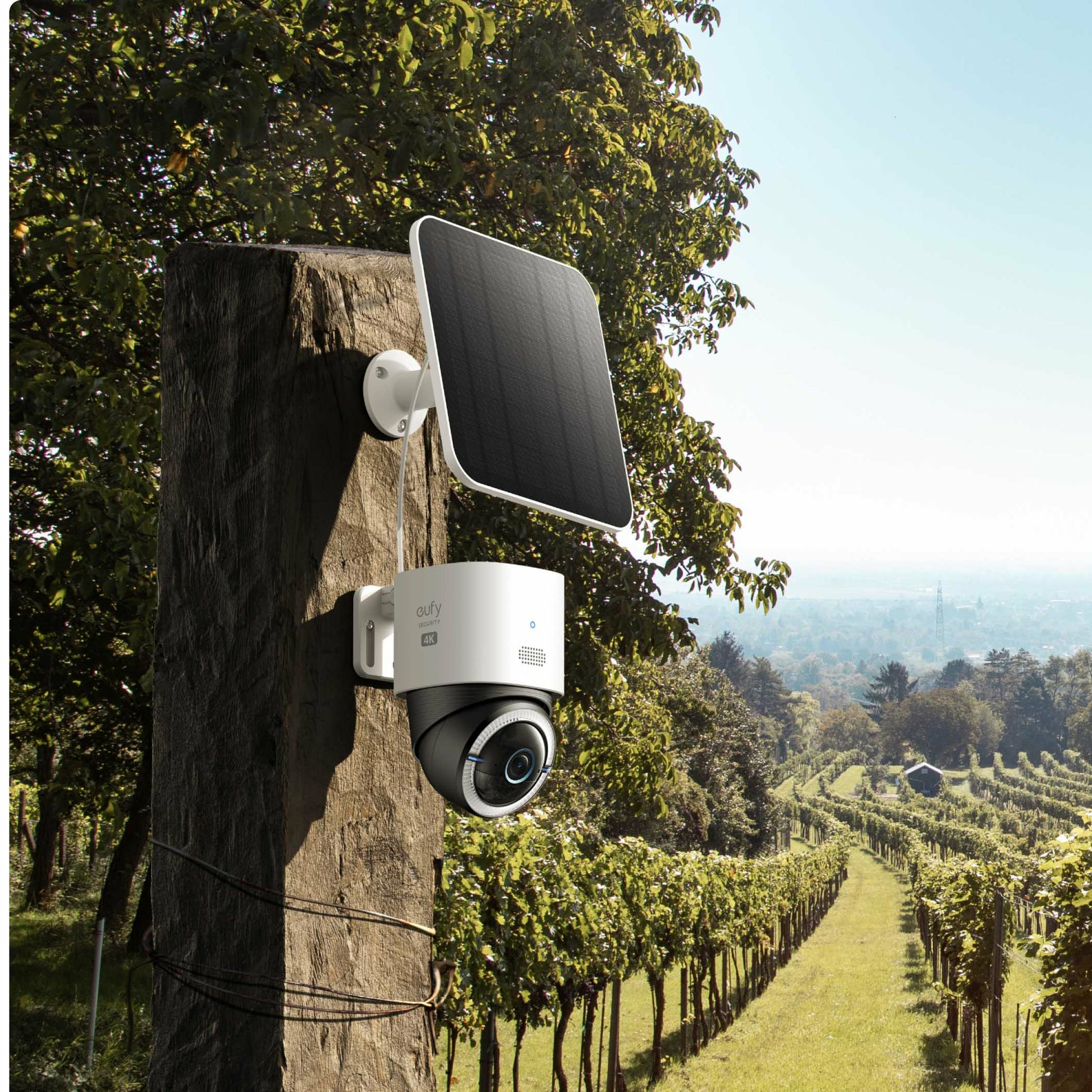 Anker Innovations Eufy S330 - Netzwerk-Überwachungskamera - schwenken / neigen - Außenbereich - staubbeständig/wasserfest - Farbe (Tag&Nacht)