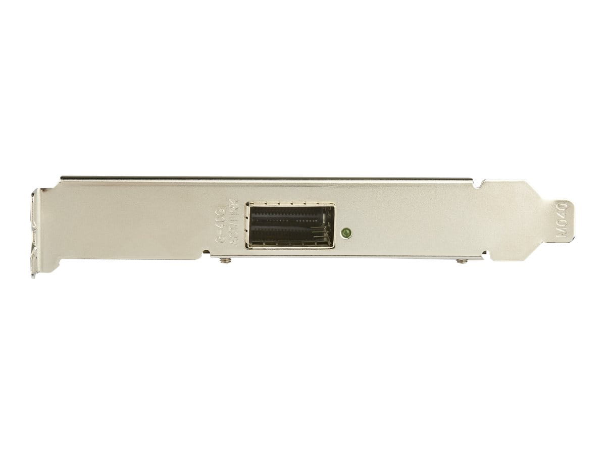 StarTech.com 1 Port 40G QSFP+ Netzwerkkarte - Intel XL710 Open QSFP+ Converged Adapter - PCIe x8 40 Gigabit NIC - 40GbE LWL LAN Karte - Dell PowerEdge HPE ProLiant (PEX40GQSFPI)