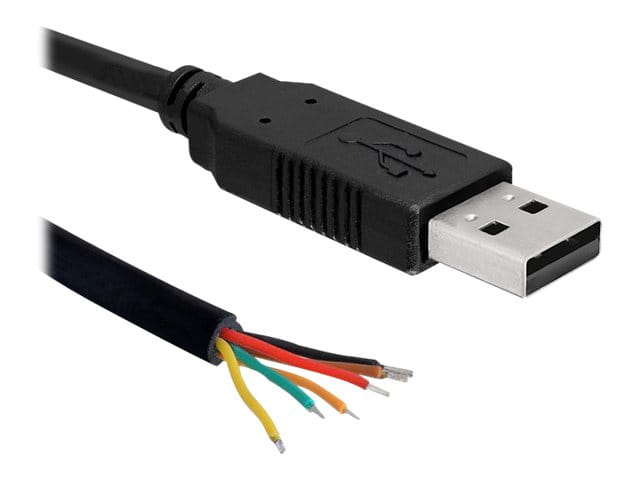Delock Converter USB 2.0 > Serial-TTL 6 open wires (3.3 V)