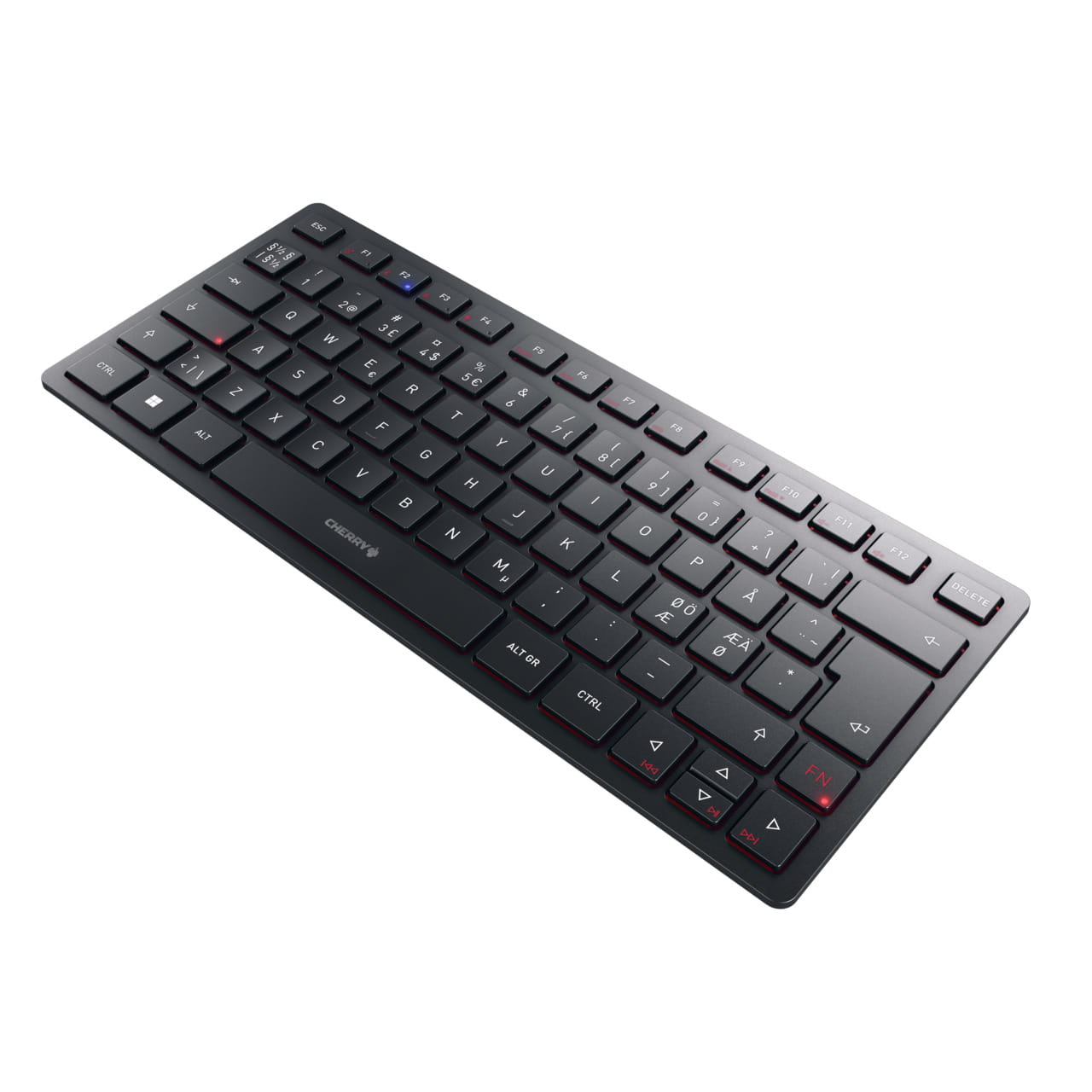Cherry KW 9200 MINI - Tastatur - kabellos - 2.4