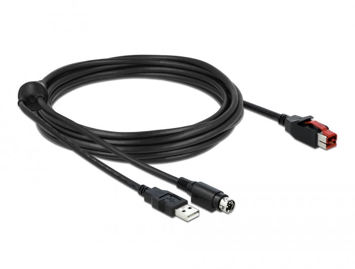 Delock Powered USB-Kabel - USB PlusPower (24 V)
