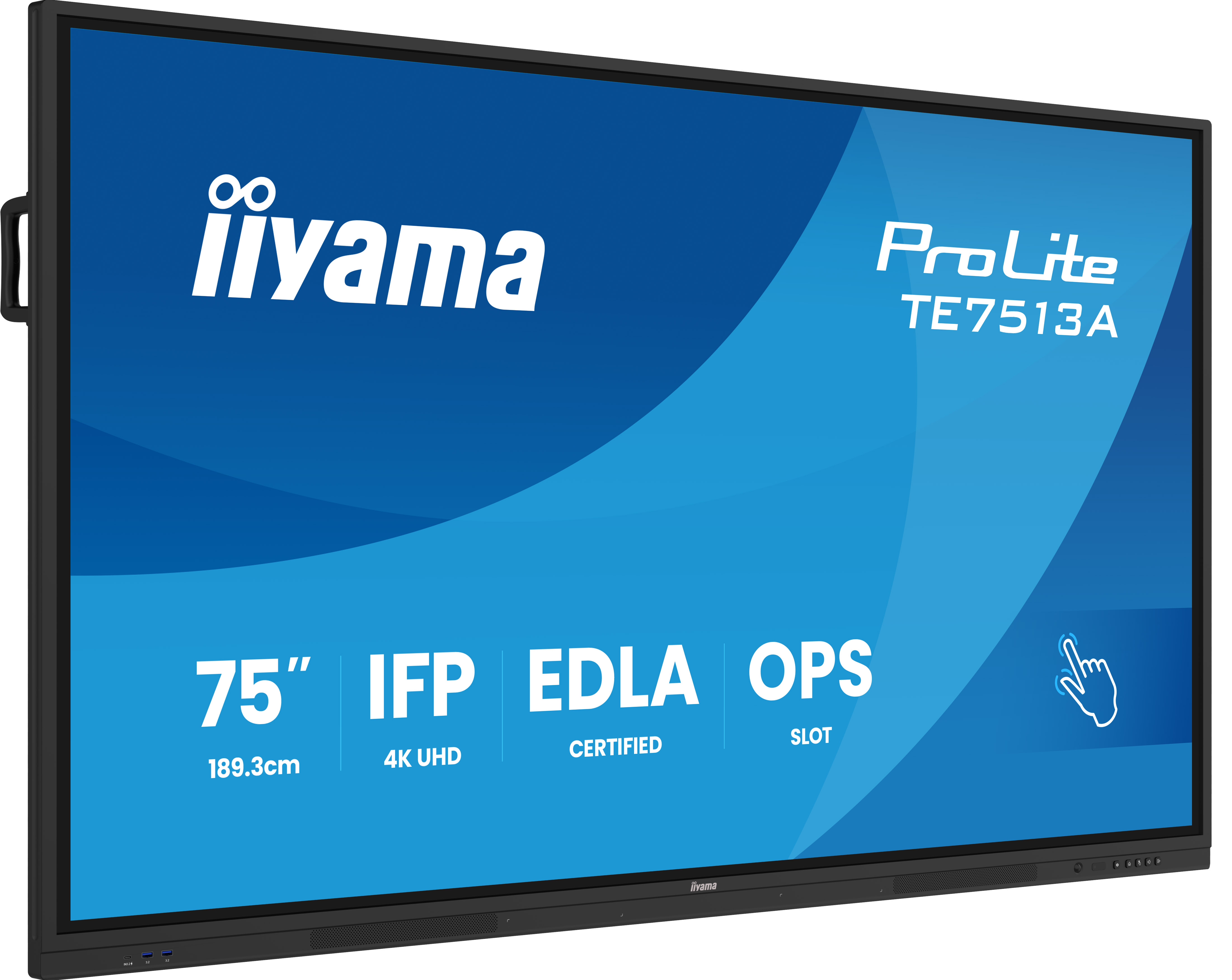 Iiyama ProLite TE7513A-B2AG - 190 cm (75") Diagonalklasse (189.3 cm (74.5")