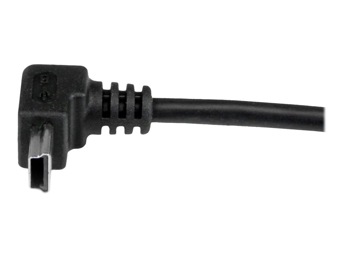 StarTech.com 1m USB auf Mini USB Anschlusskabel 90° gewinkelt - USB A zu Mini B Kabel - 1 x USB A (St)