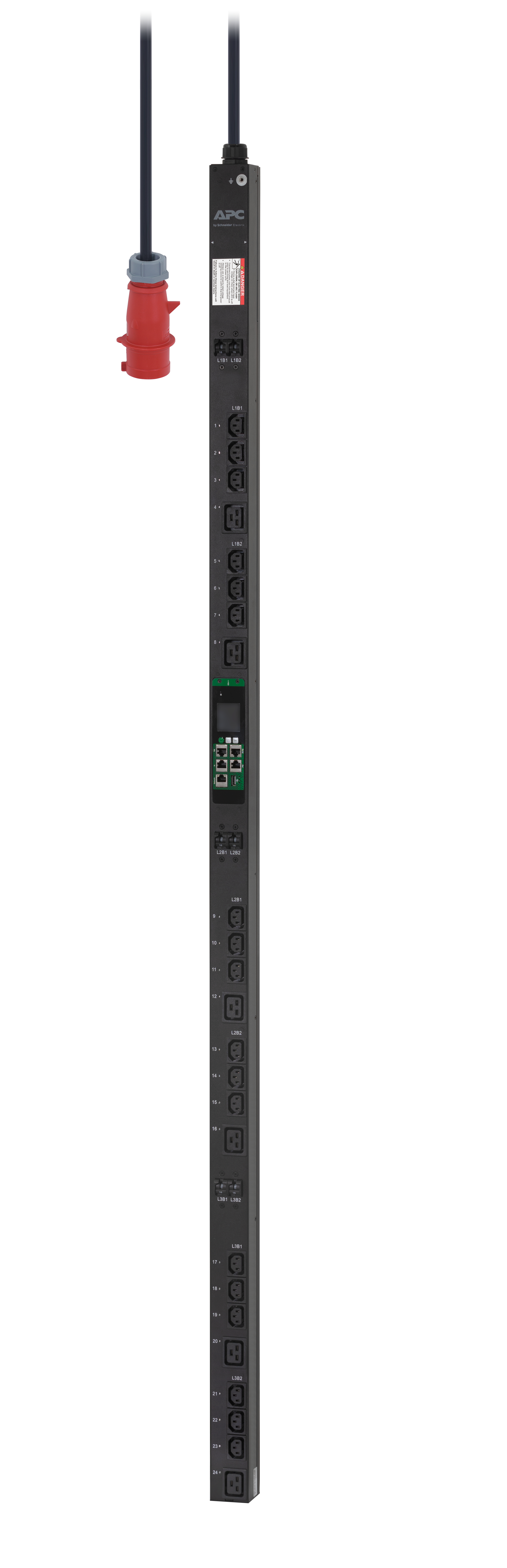 APC EasyPDU EPDU1232SMBO - Stromverteilungseinheit (Rack - einbaufähig)