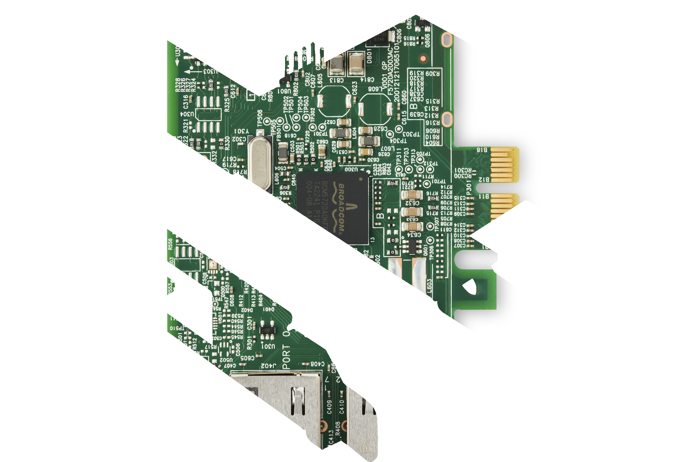 HP Broadcom 5720 - Netzwerkadapter - PCIe - Gigabit