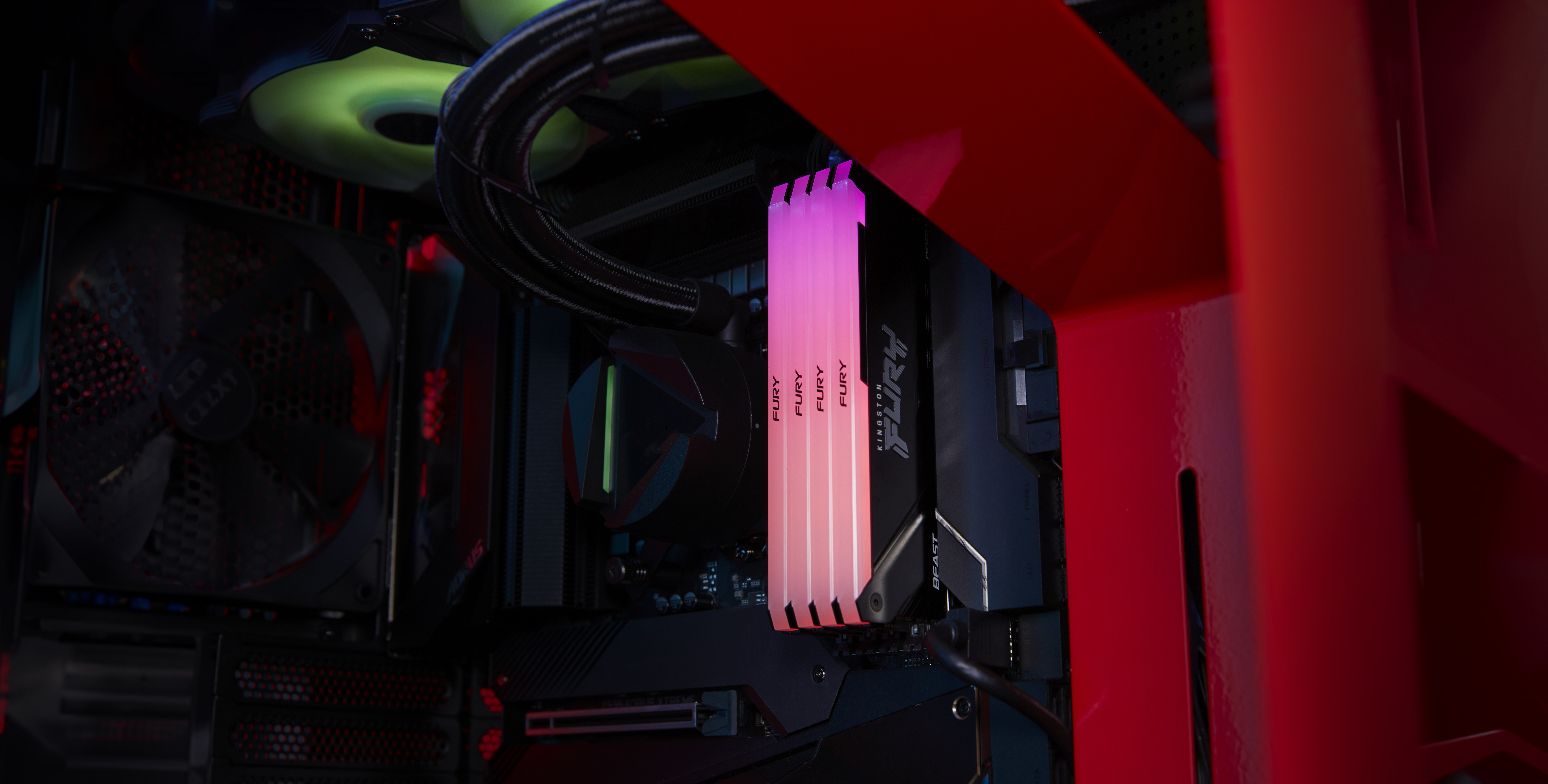 Kingston FURY Beast RGB - DDR4 - Modul - 16 GB