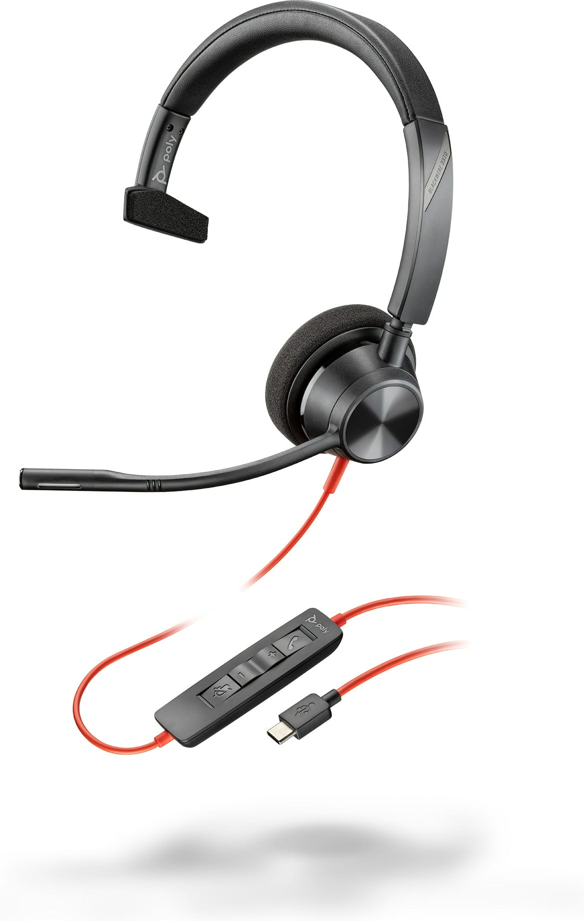 Poly Blackwire 3310 - Blackwire 3300 series - Headset