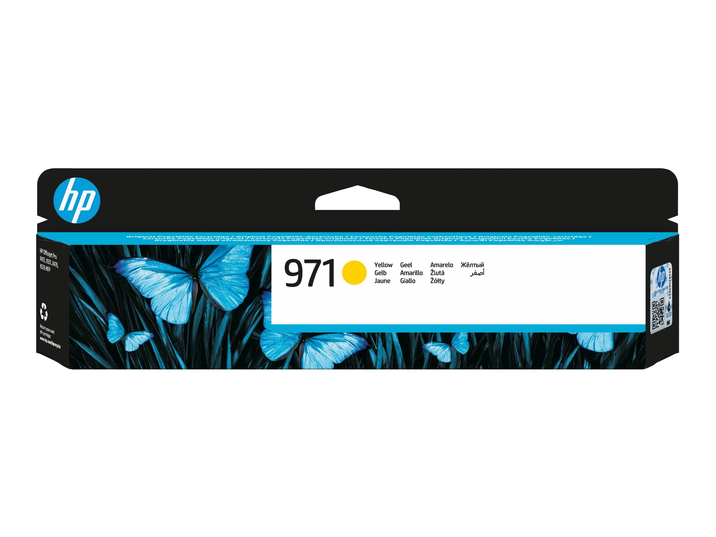 HP 971 - Gelb - original - Tintenpatrone - für Officejet Pro X451dn