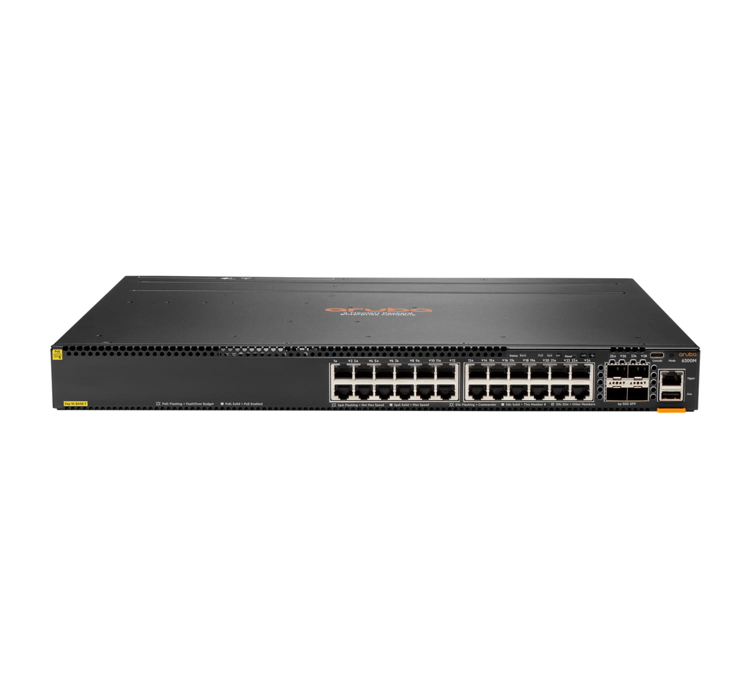 HPE Aruba Networking 6300M - Switch - L3 - managed - 24 x 10/100/1000 (PoE+)