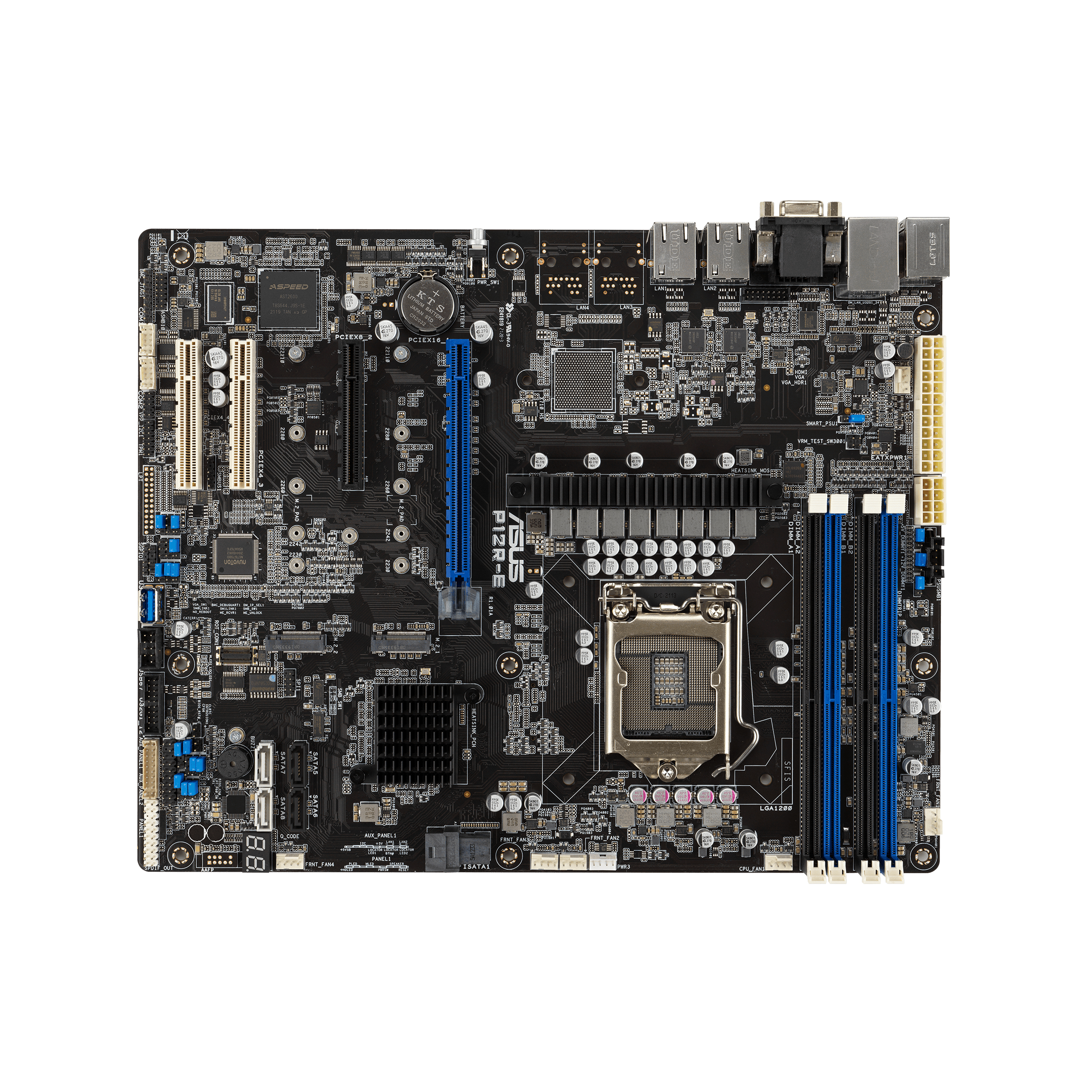 ASUS P12R-E - Motherboard - ATX - LGA1200-Sockel