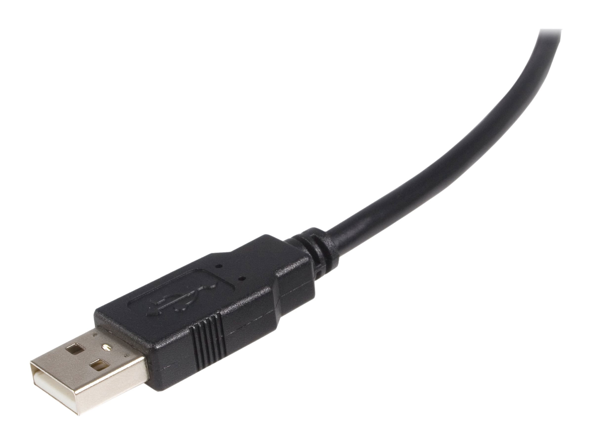StarTech.com 3m USB 2.0 A auf B zertifiziertes Kabel - St/St - USB Druckerkabel - USB-Kabel - USB (M)