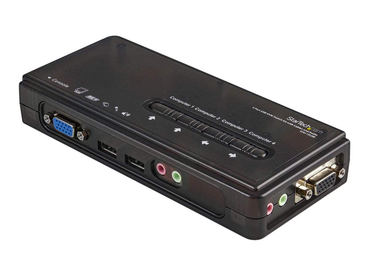 StarTech.com 4 Port VGA / USB KVM Switch inkl.