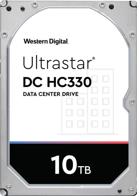 WD Ultrastar DC HC330 WUS721010ALE6L4 - Festplatte - verschlüsselt - 10 TB - intern - 3.5" (8.9 cm)