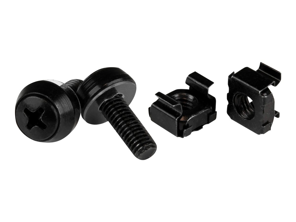StarTech.com Startech M6 x 12mm - Schrauben und Käfigmuttern