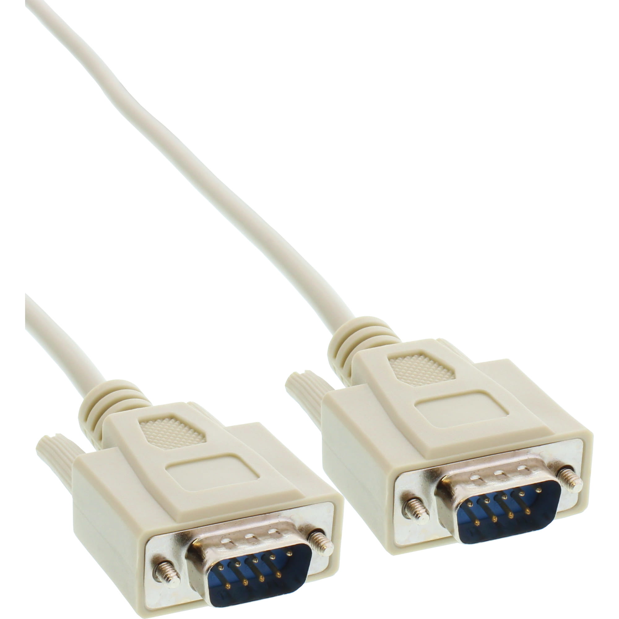 InLine Serielles Kabel - 9pol Stecker / Stecker - vergossen - 1:1 belegt - 3m