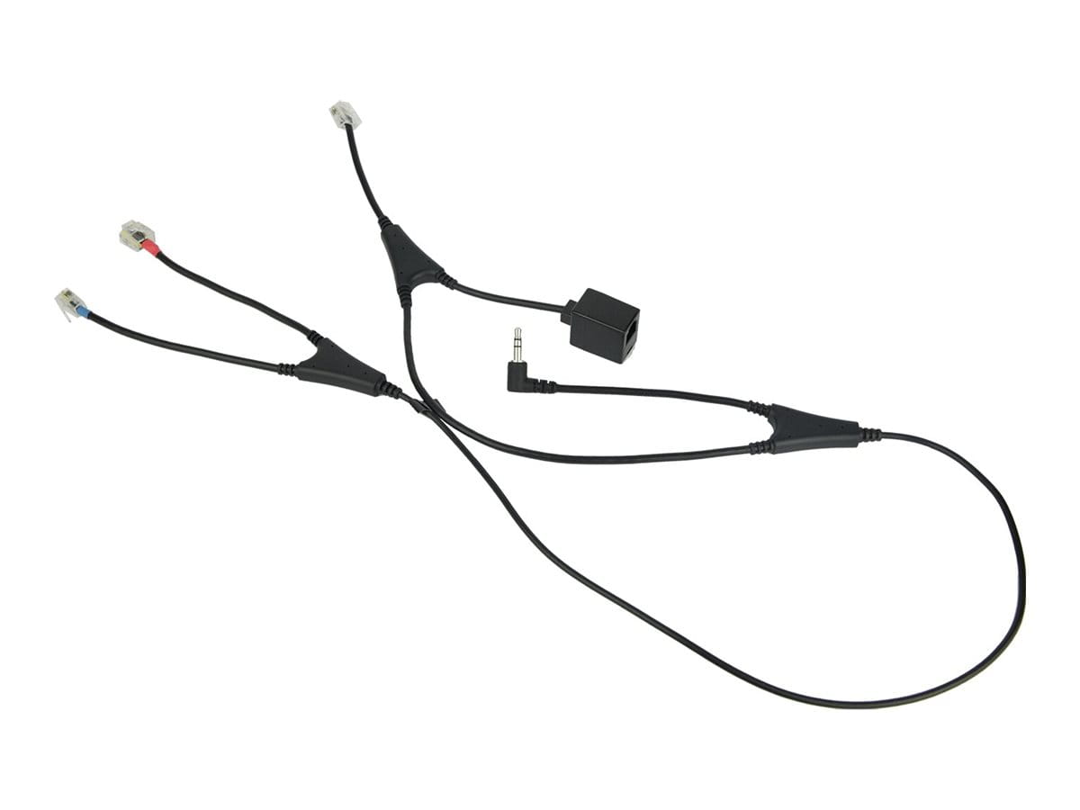 Jabra MSH-Adapterkab. für GN Pro™94xx/920/GO™64xx (gewinkelt)