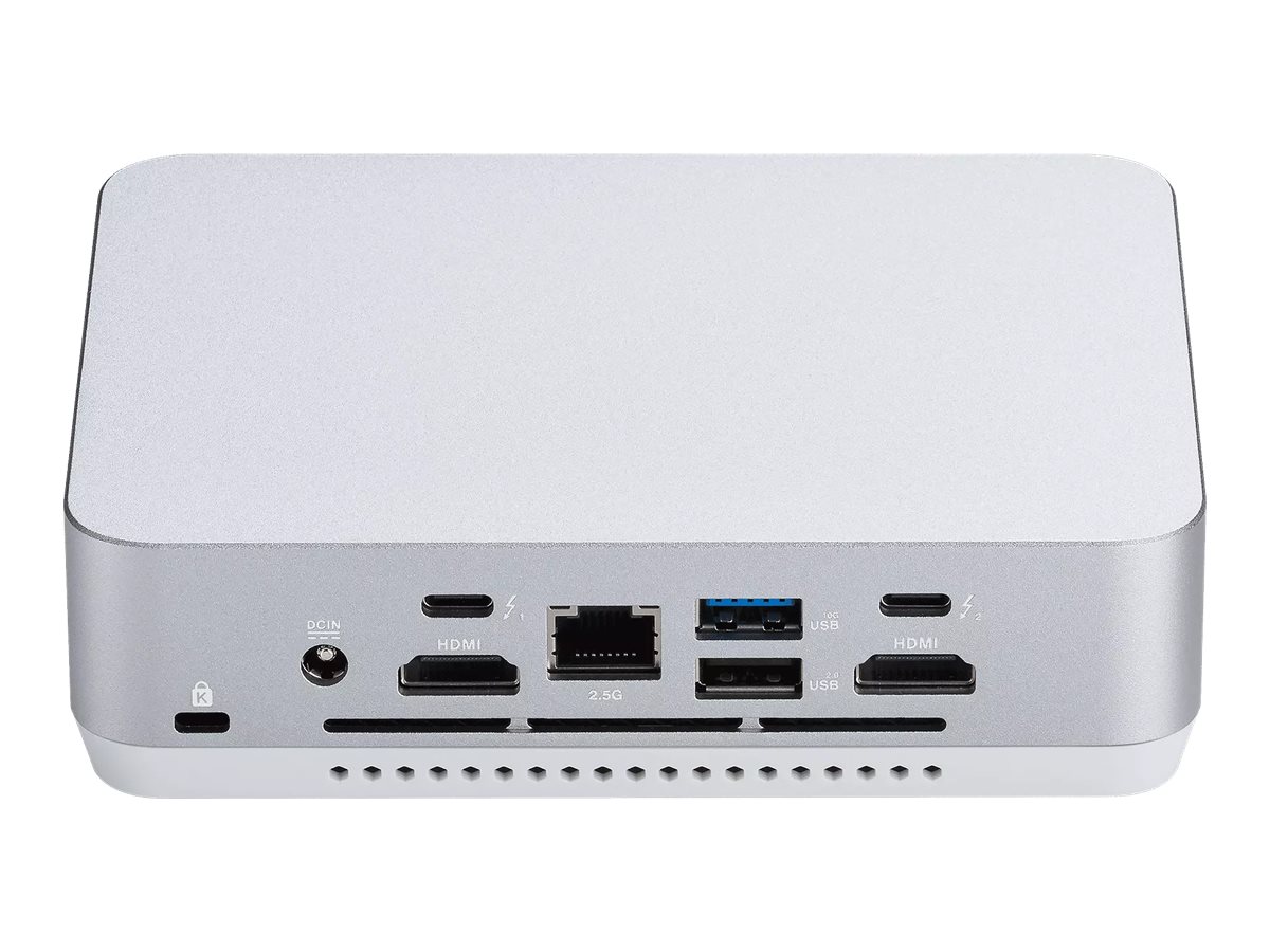 ASUS NUC 14 Pro+ RNUC14RVSU5068A2I - Mini-PC - Core Ultra 5 125H / 1.2 GHz - RAM 16 GB - SSD 512 GB - Intel Arc Graphics - 1GbE, 2.5GbE, Wi-Fi 6E, Bluetooth 5.3 - WLAN: 802.11a/b/g/n/ac/ax (Wi-Fi 6E)