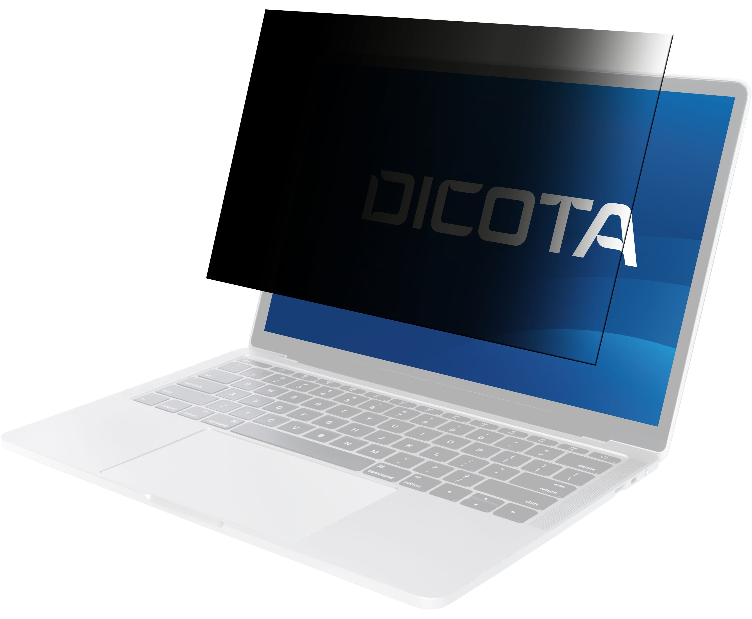 Dicota Blickschutzfilter für Bildschirme - Universal - 2-Wege - abnehmbar - Schiebemontage - 40.6 cm (16")