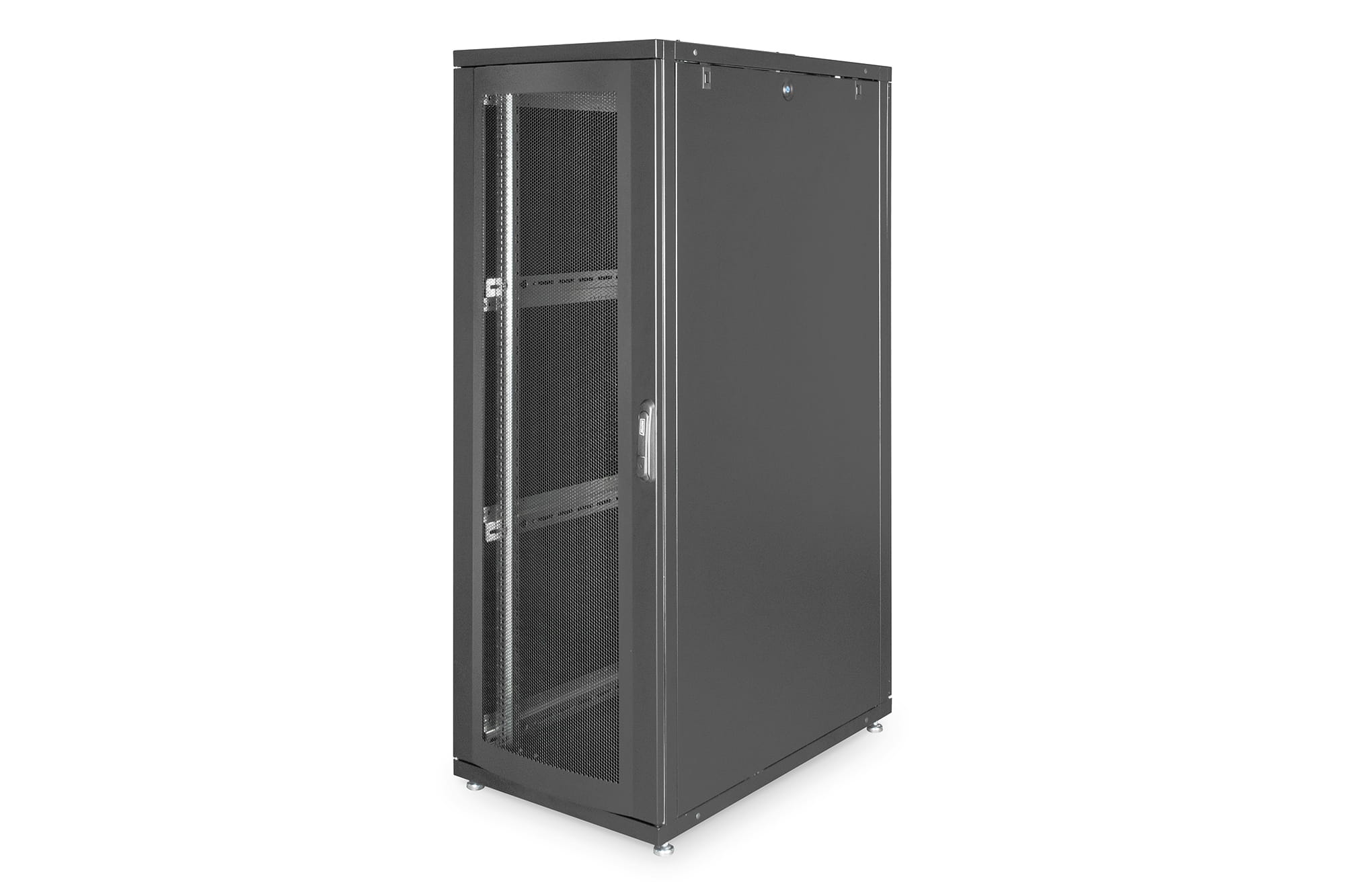DIGITUS Professional Unique DN-19 SRV-36U-B-1 - Schrank Netzwerkschrank - Schwarz, RAL 9005 - 36U - 48.3 cm (19")