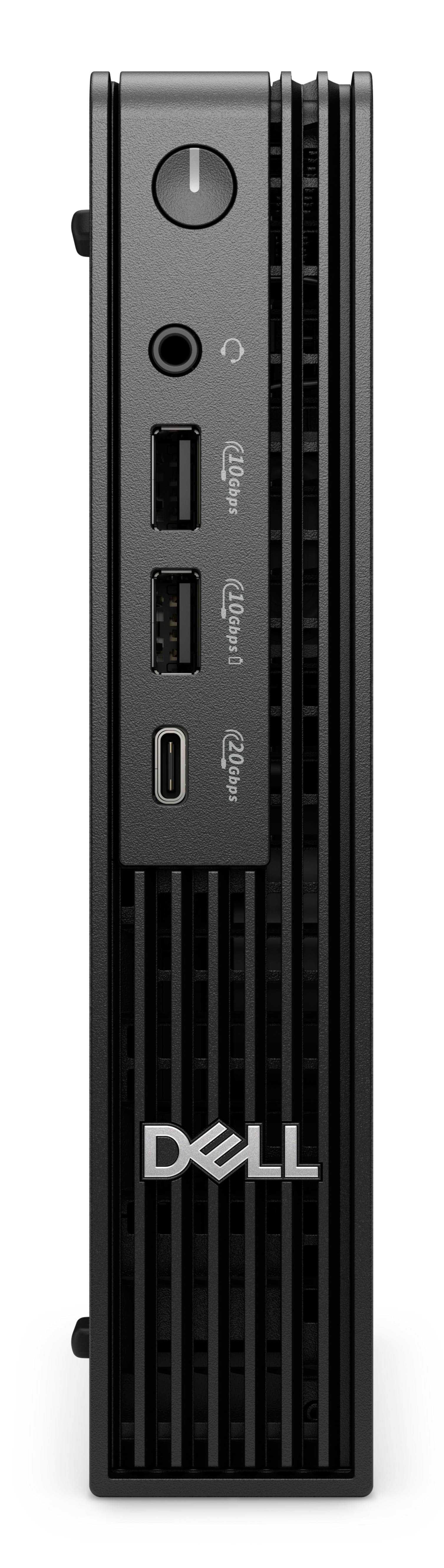 Dell Pro Micro Plus QBM1250 - Micro - Core Ultra 5 235 / 3.4 GHz - RAM 16 GB - SSD 512 GB - NVMe, TLC - Intel Graphics - 1GbE, Bluetooth, Wi-Fi 6E - WLAN: Bluetooth, 802.11a/b/g/n/ac/ax (Wi-Fi 6E)