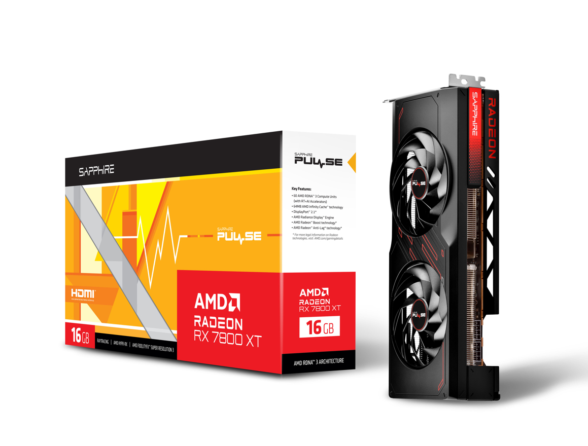 Sapphire Pulse Radeon RX 7800 XT - Grafikkarte