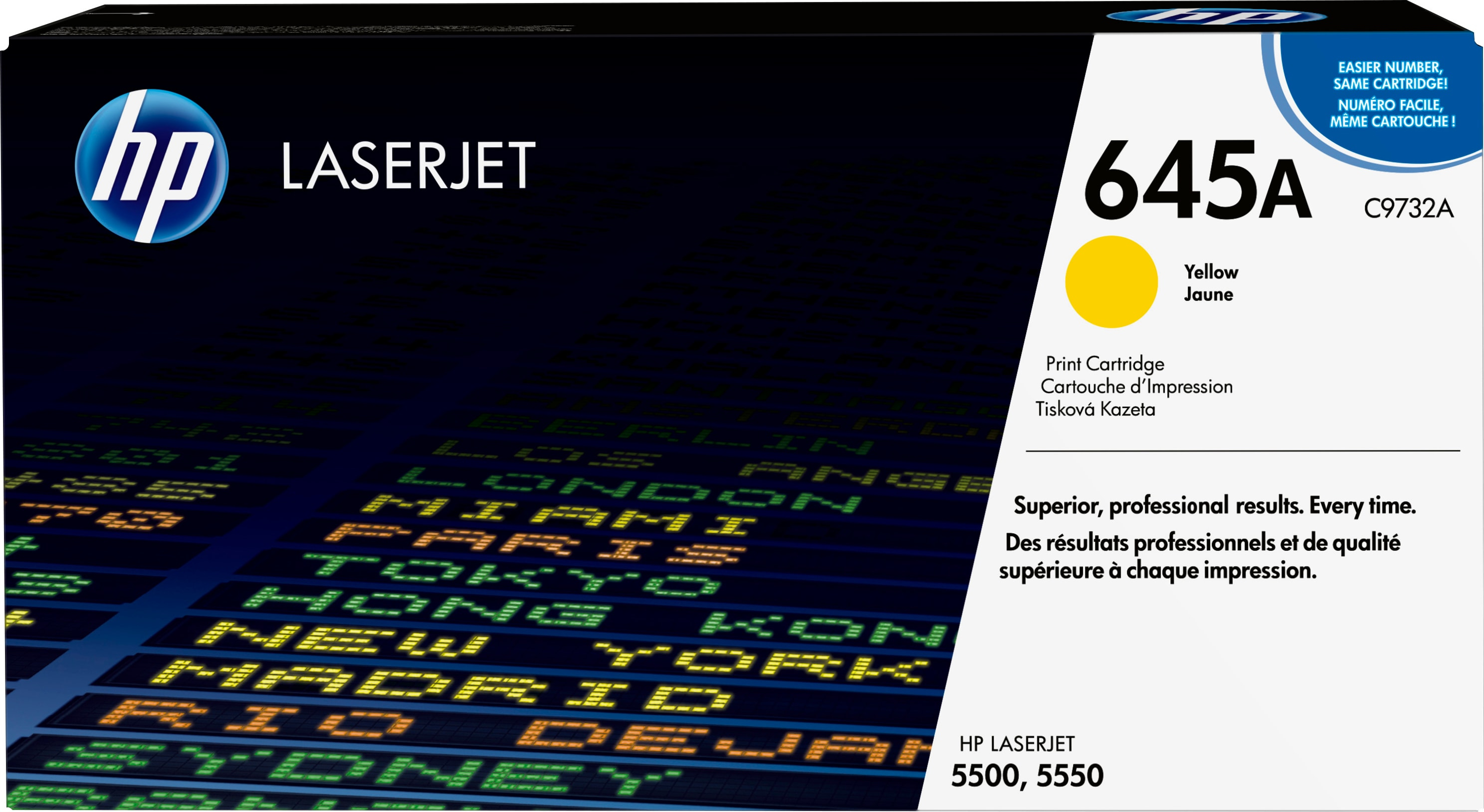 HP 645A - Gelb - original - LaserJet - Tonerpatrone (C9732A)