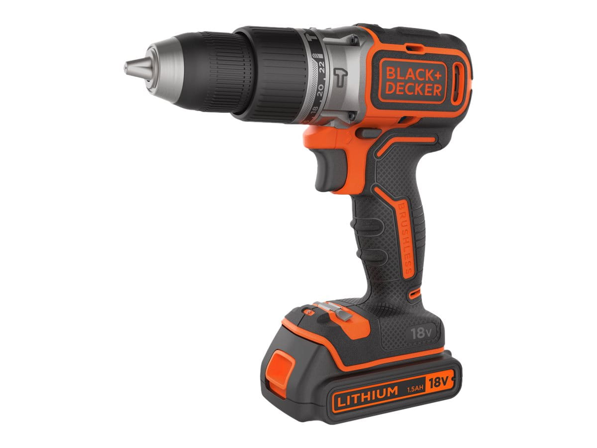 Black & Decker Schlagbohrhammer - schnurlos - 2 Geschwindigkeiten 13 mm