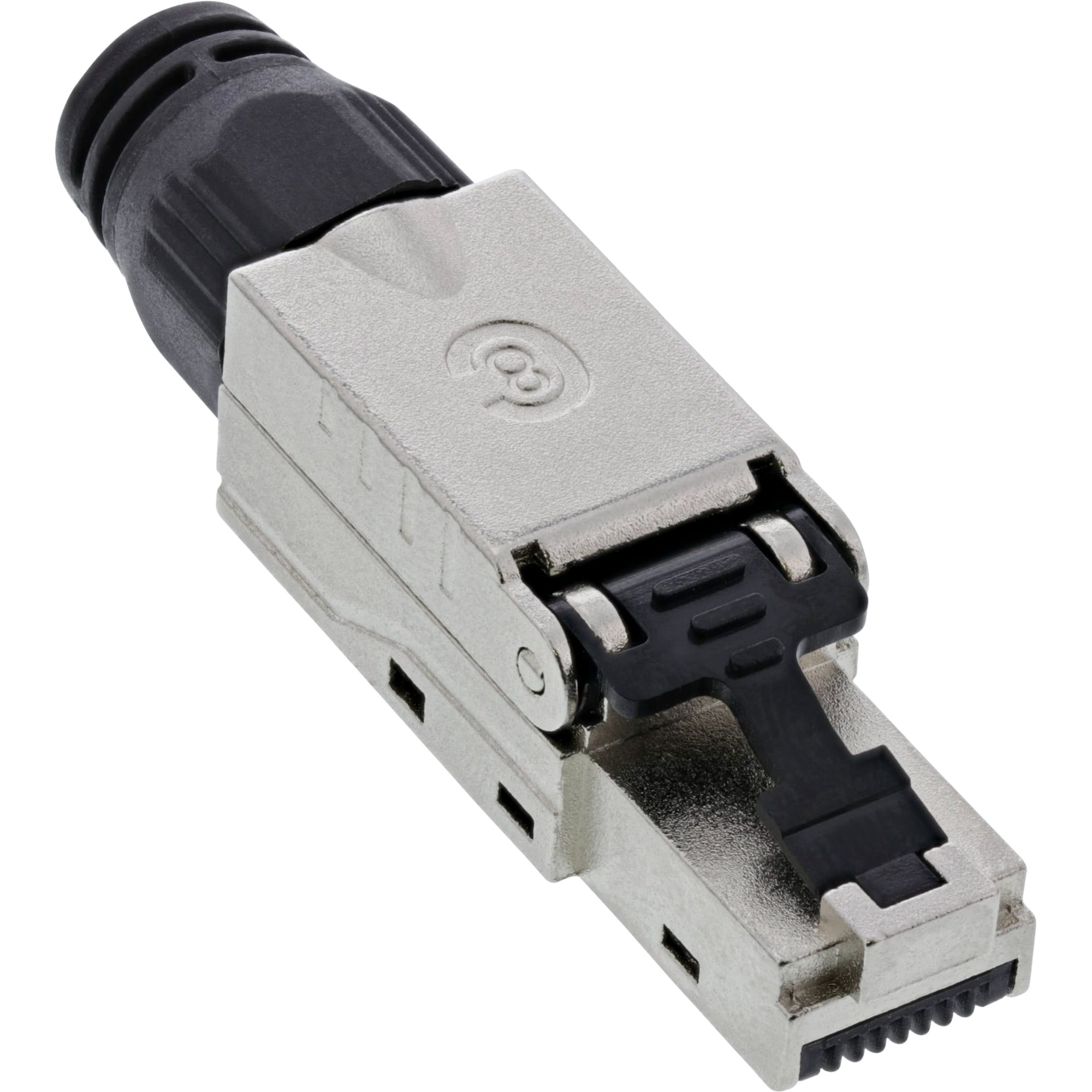 InLine RJ45 Stecker Cat.8.1 2000MHz - feldkonfektionierbar - geschirmt - Schraubv.