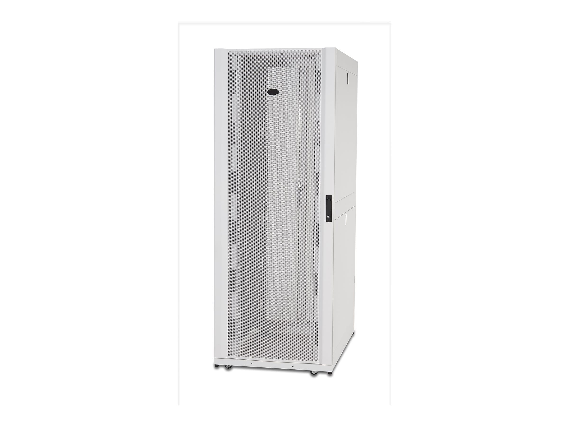 APC NetShelter SX - Schrank Netzwerkschrank - weiß - 48U - 48.3 cm (19")