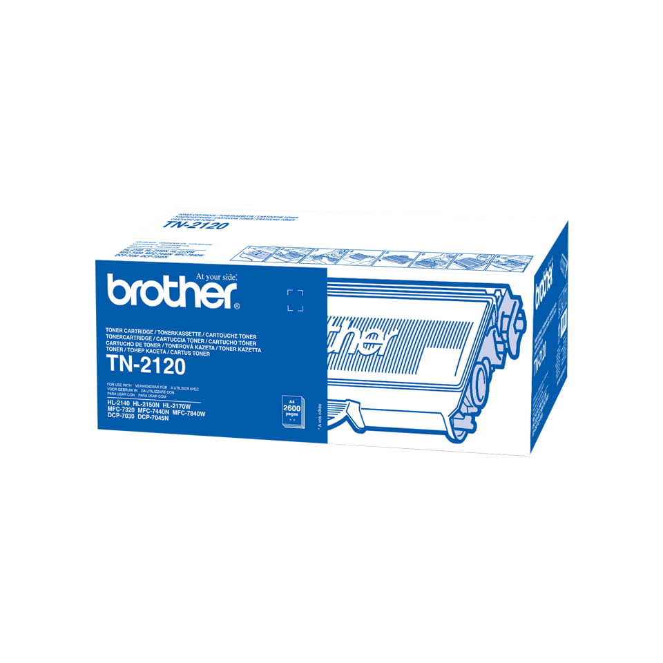 Brother TN2120 - Schwarz - original - Tonerpatrone