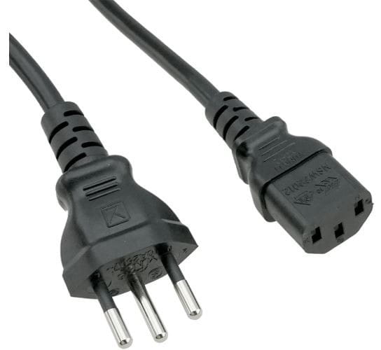 HPE Stromkabel - power IEC 60320 C13 zu SEV 1011 (M)