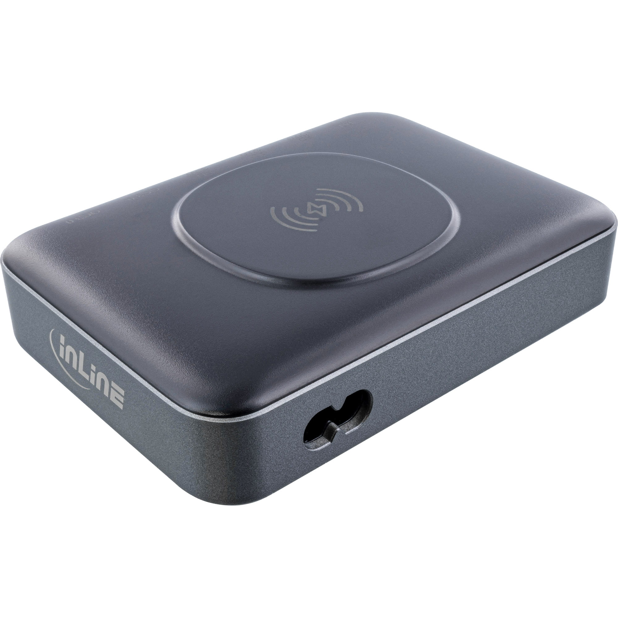 InLine Qi Powerstation Multiport Netzteil - 4x USB-C - 2x USB-A - GaN - 100W