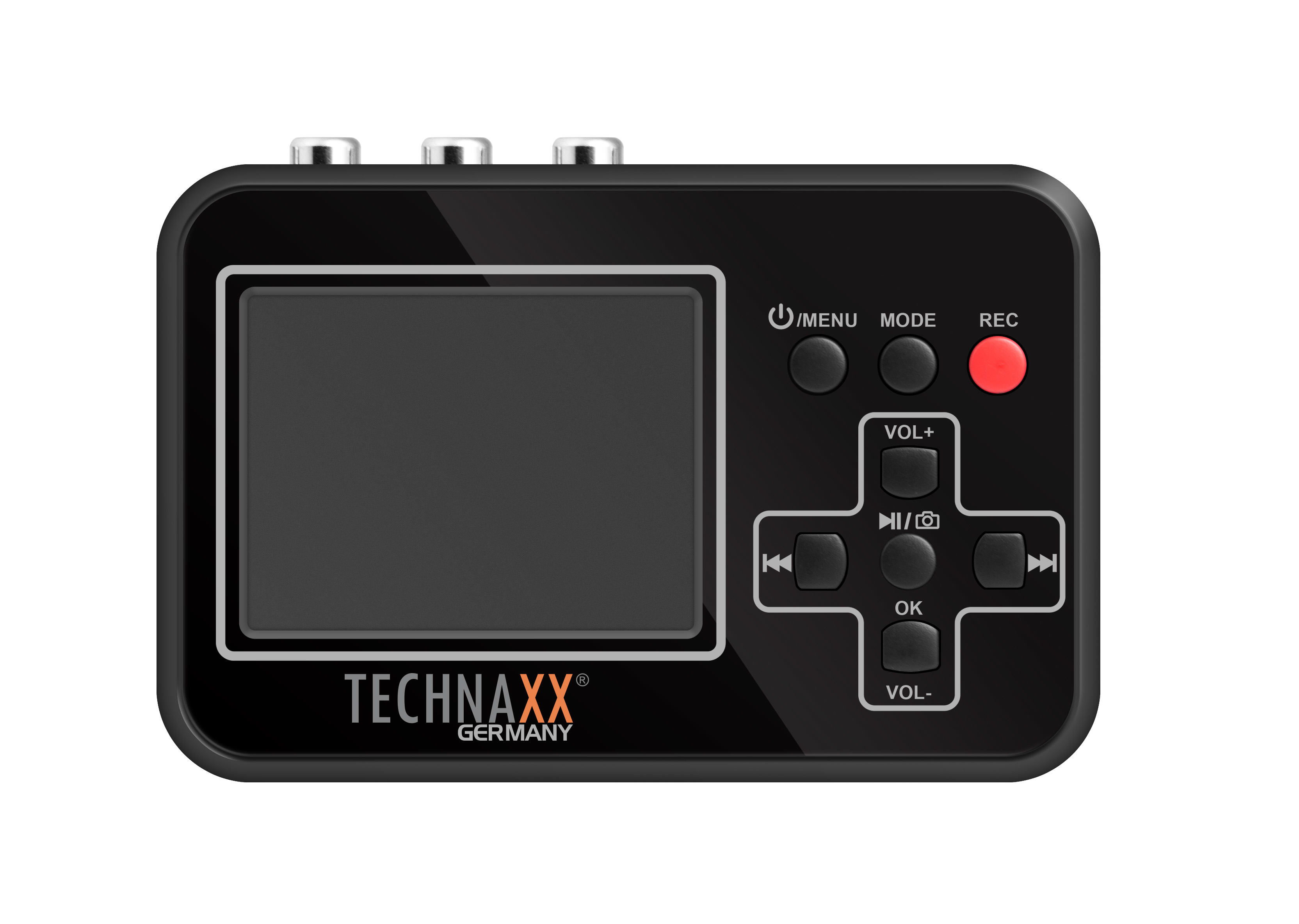 Technaxx 4980, Schwarz, AV1, MicroSD (TransFlash), 2.4”, Acrylnitril-Butadien-Styrol (ABS), 32 MB